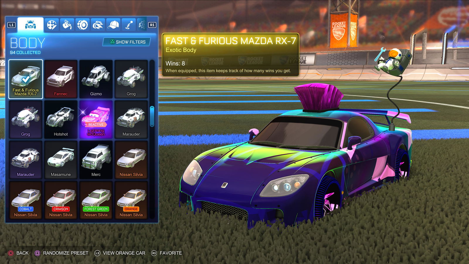 You can indeed make the RX-7 look ridiculous